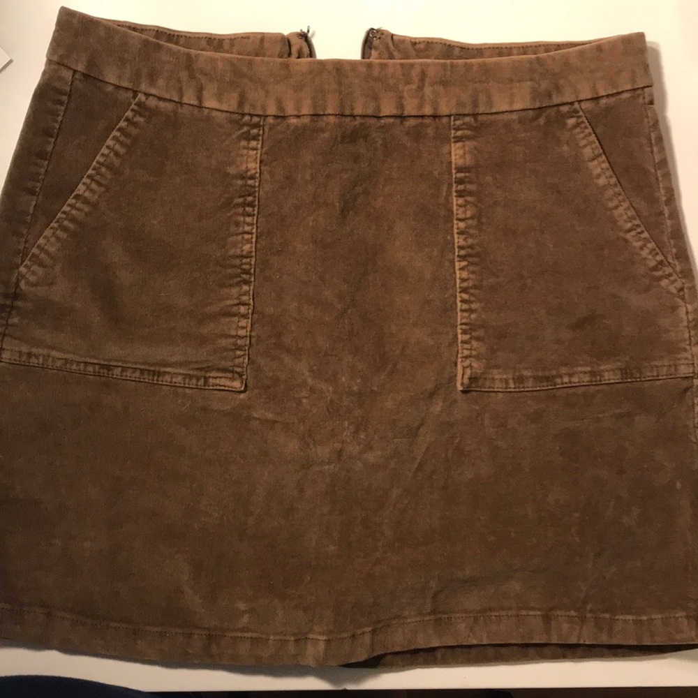 Corduroy skirt